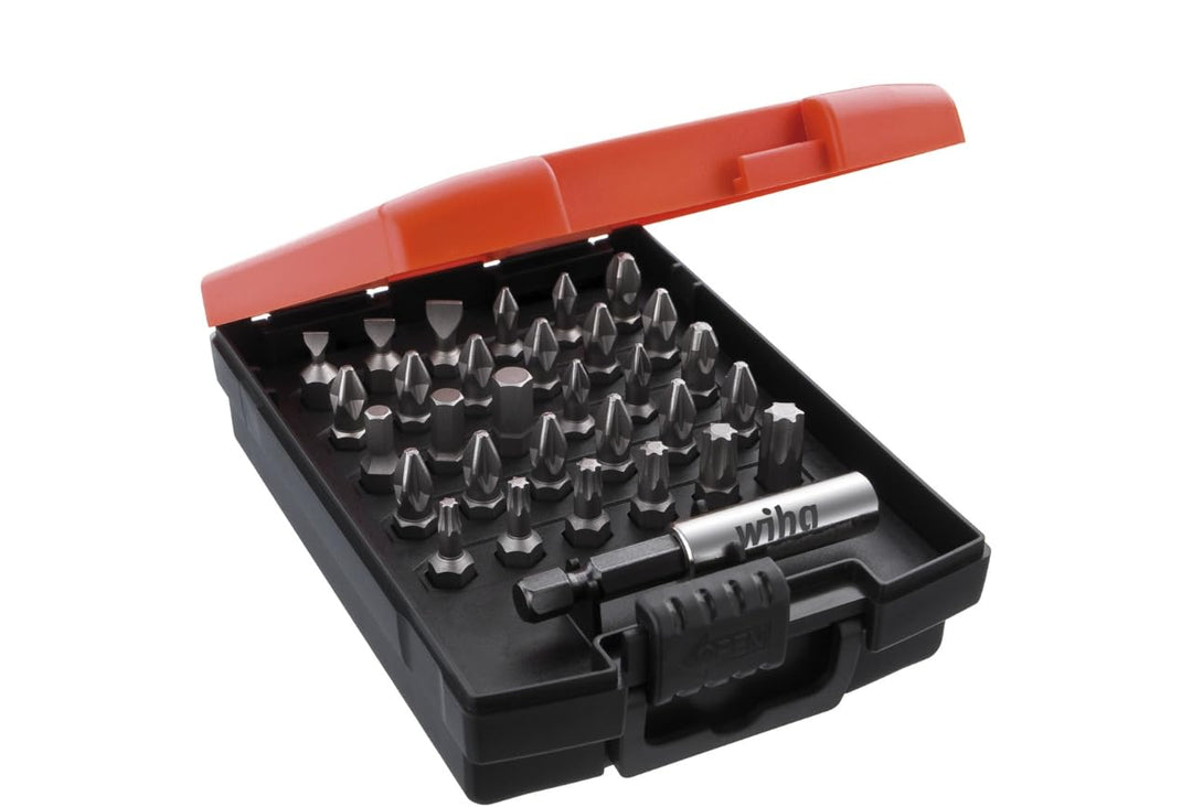 Wiha Bit Set Standard 25 mm gemischt 31-tlg. 1/4" in Box (26252), gemischt 31-tlg.