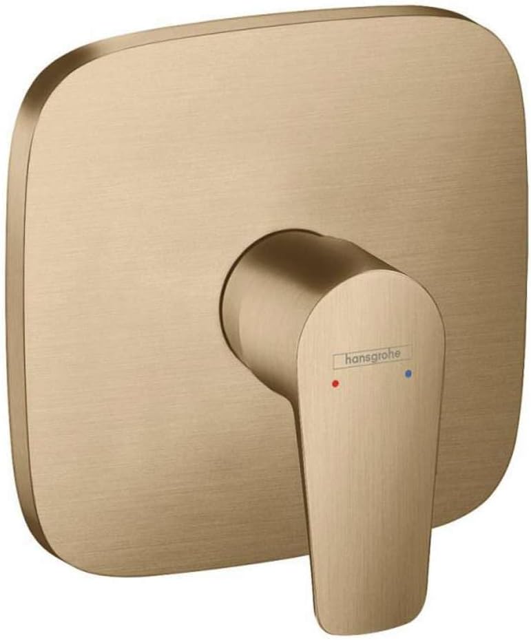 hansgrohe Duscharmatur Talis E, Unterputz Einhebel-Wannenmischer, Brushed Bronze Brushed Bronze Dusc