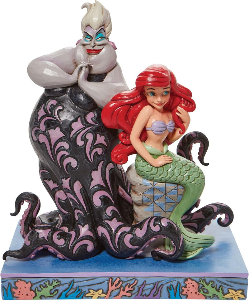 Enesco Disney Traditions Arielle und Ursula, Figur, 24 cm, Mehrfarbig, 6010094