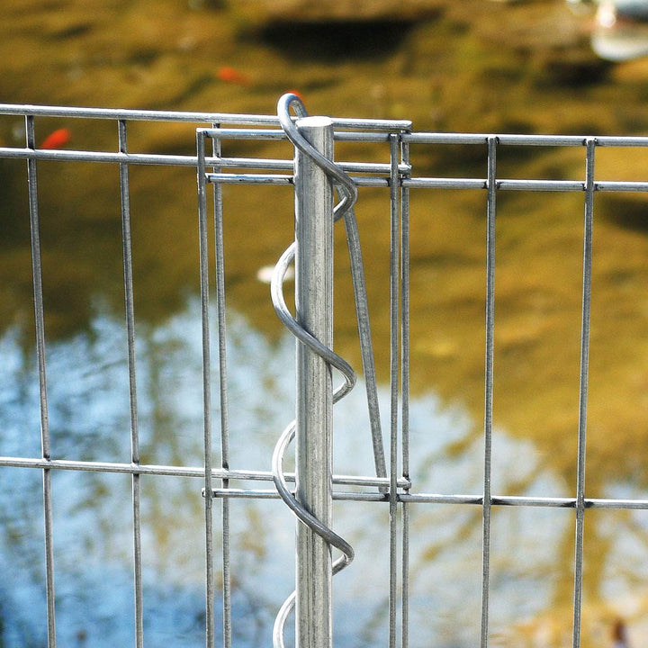 bellissa Teichschutz-Zaun Set - 92883 - Funktionaler Zaun für Abgrenzungen im Garten oder als Kleint
