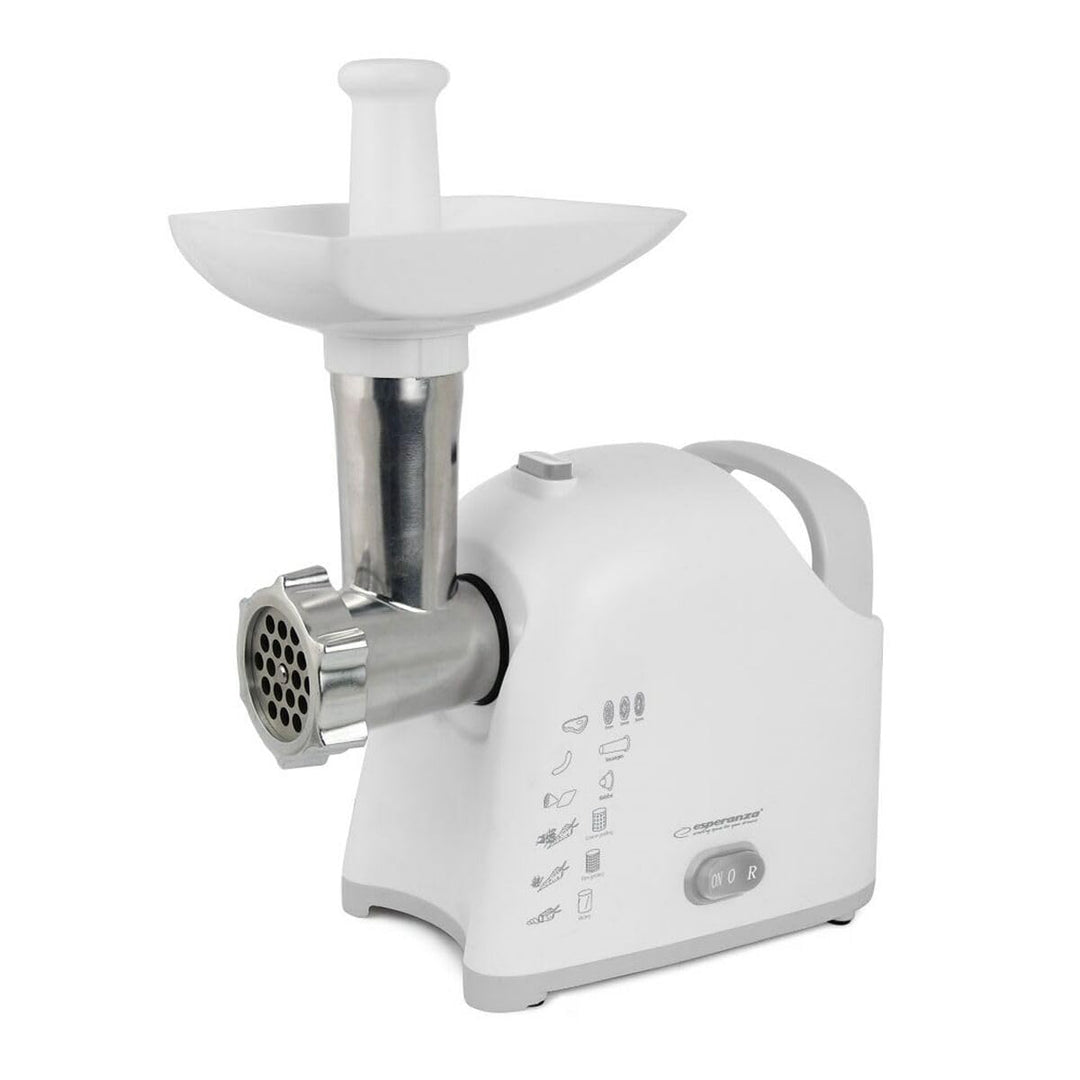 Esperanza Zerkleinerer EKM033, Weiss, Edelstahl, 2200 W