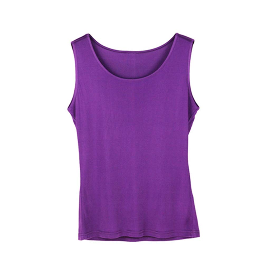 Egurs Damen Tank Top aus 100% Natur Seide,Komfortabel
