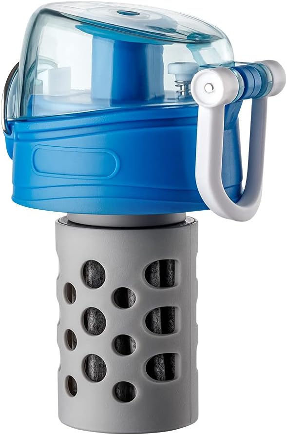 WatPass® | Outdoor- & Krisenfilter | 1,0 l | für max. 260 L Wasser | Filterkartusche wechselbar | bl