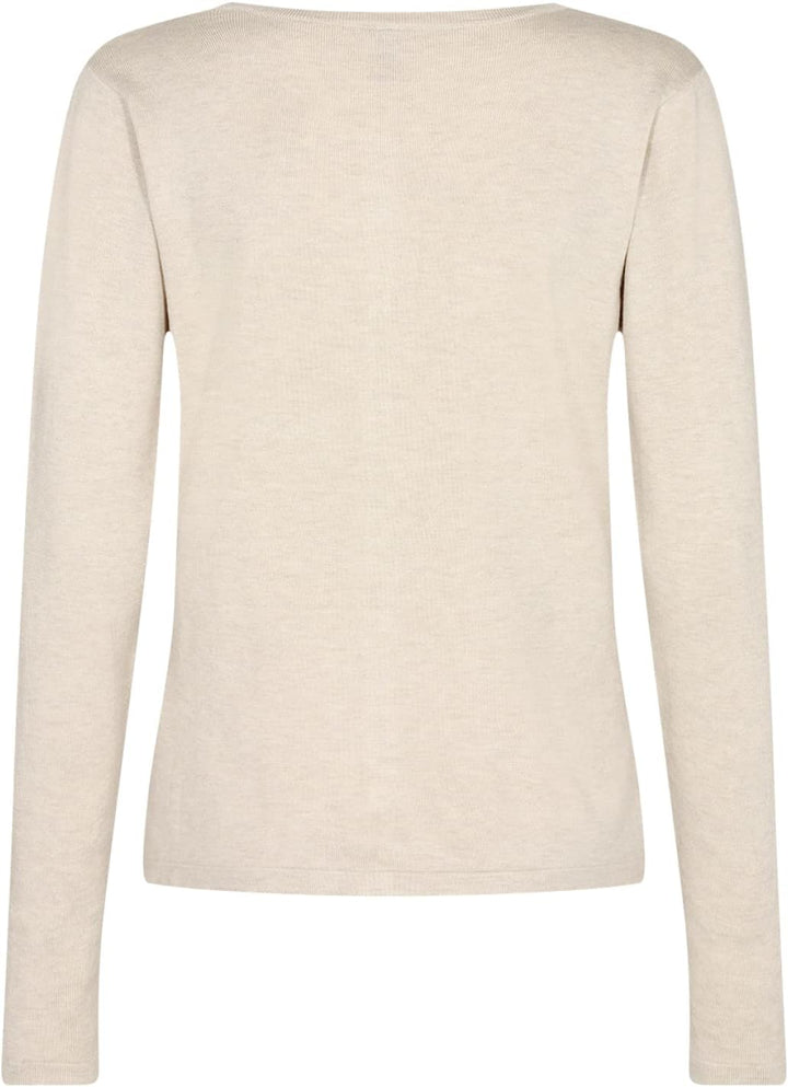 SOYACONCEPT Damen Strickjacke M Beige Melange, M Beige Melange