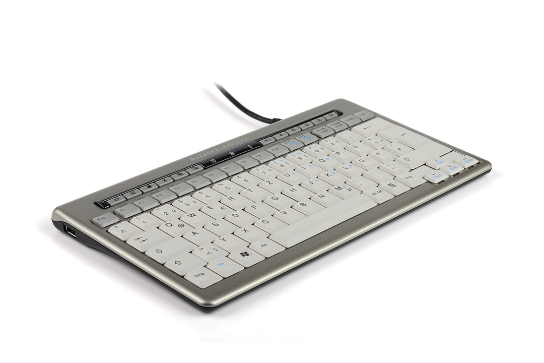 Bakker Eikhuizen KEYBSAT1HY Saturnus 840 Design S-Board Mini Tastatur mit Nummernblock (QWERTY, 10-H