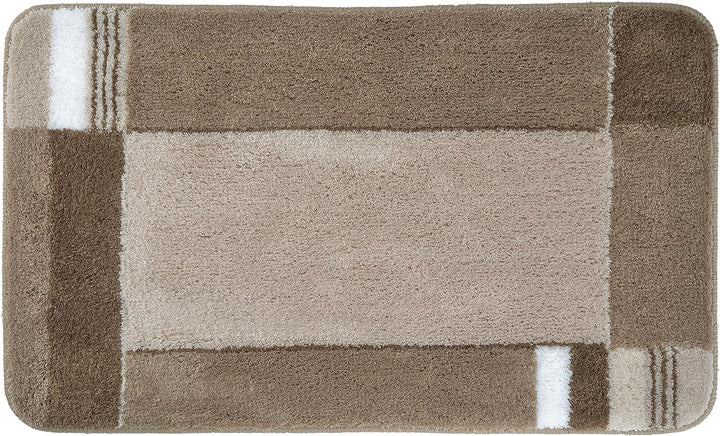 Kleine Wolke Badteppich Padova taupe 60 x 100 cm Taupe 60 x 100 cm Single, Taupe 60 x 100 cm Single