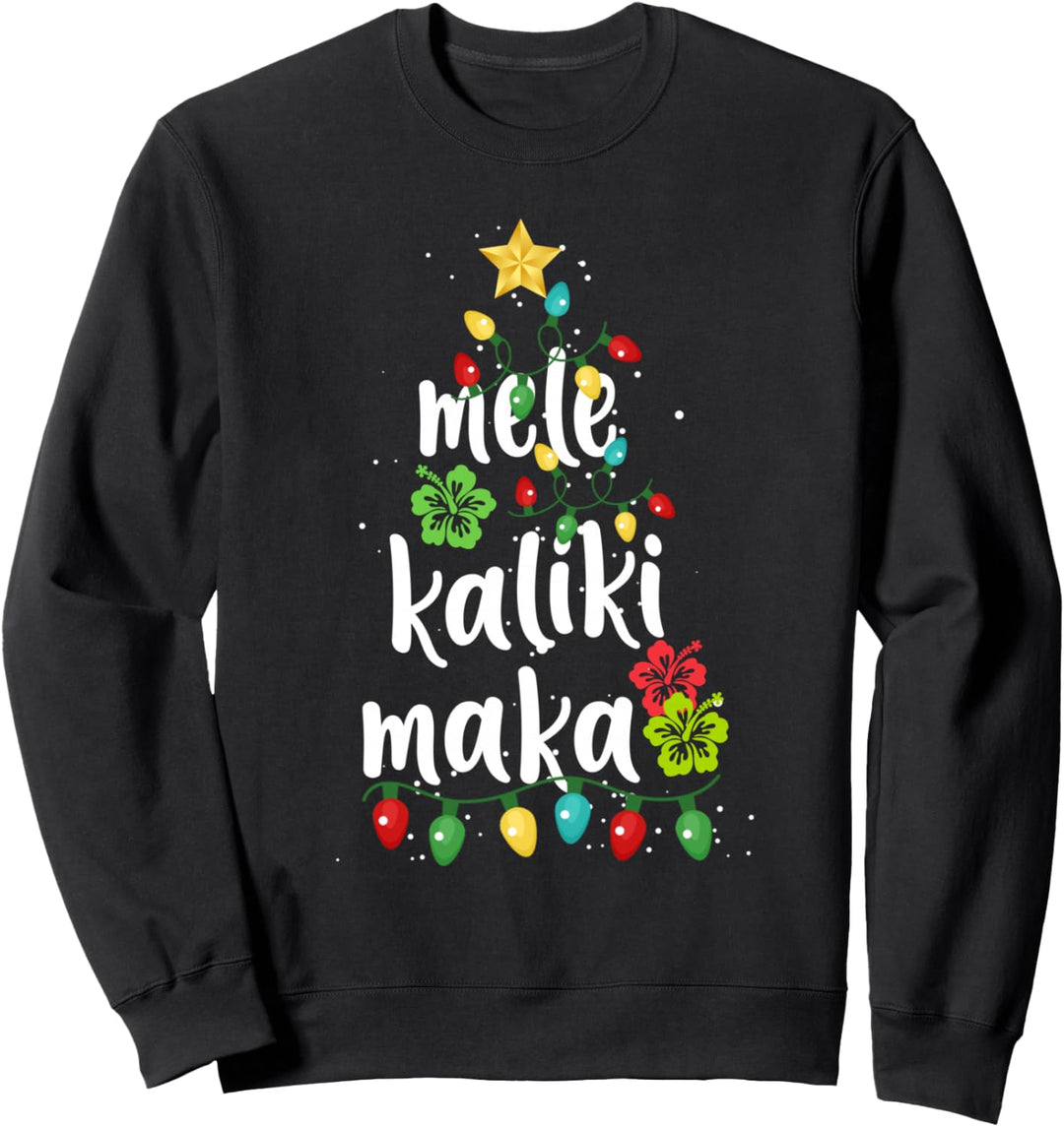 Mele Kalikimaka Weihnachten Hawaiian Xmas Sweatshirt