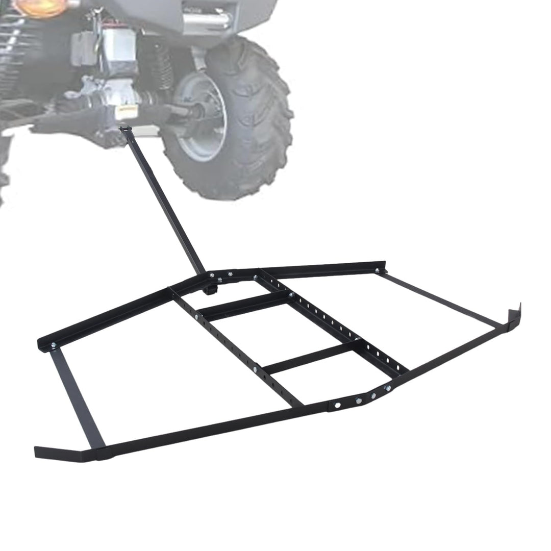 Schleppegge, 168x84 cm Wiesenegge für Rasentraktor, Geländefahrzeuge, ATV &amp; UTV, Tragkraft bis zu 50