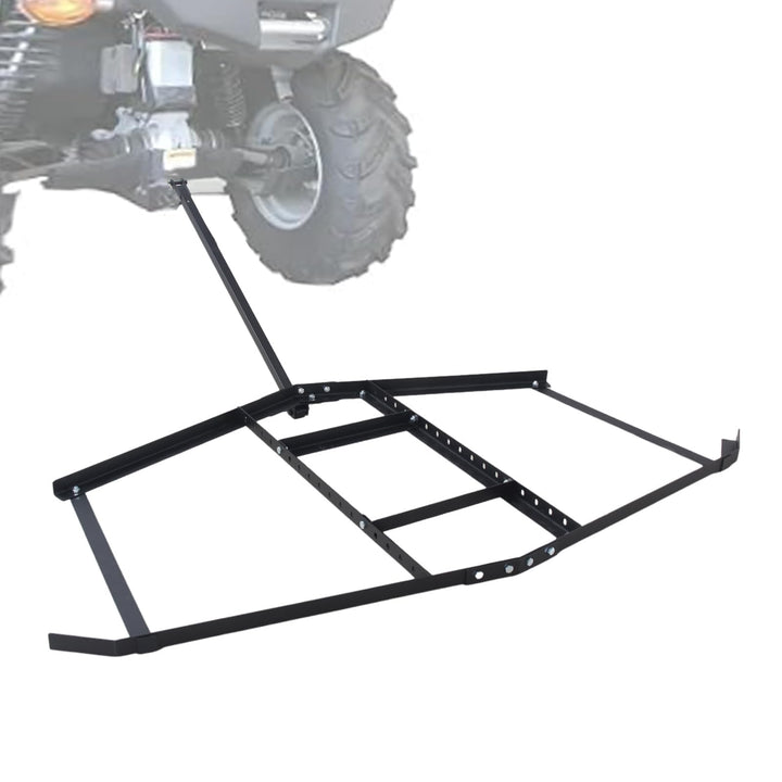 Schleppegge, 168x84 cm Wiesenegge für Rasentraktor, Geländefahrzeuge, ATV &amp; UTV, Tragkraft bis zu 50