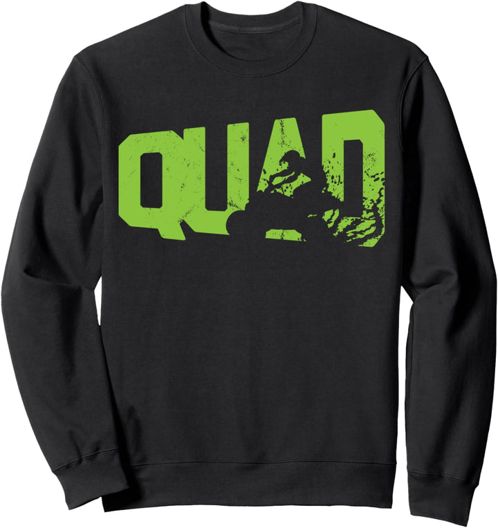 Vintage Quad Lustiges Quadfahrer ATV Geschenk Jungen Männer Sweatshirt