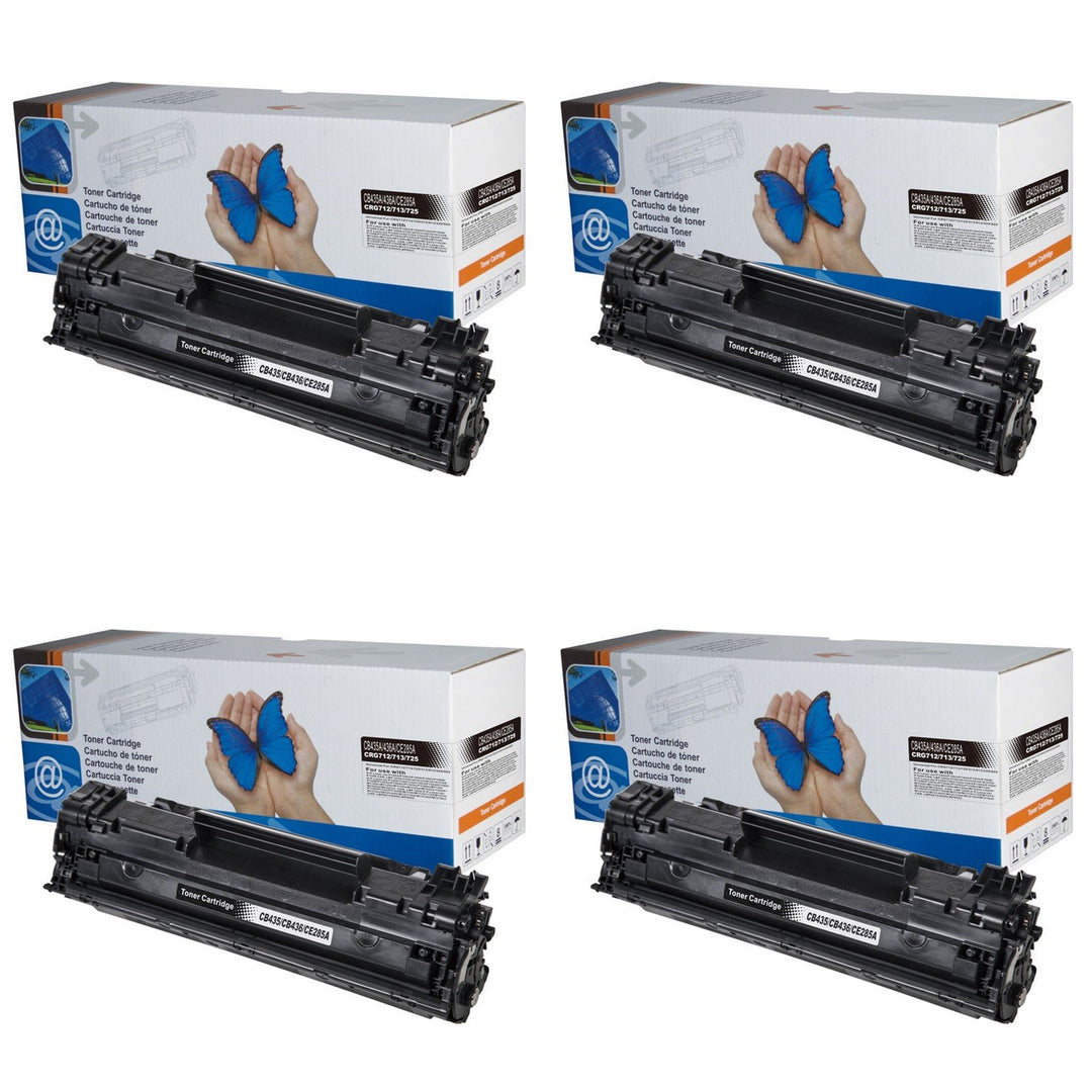 4X Toner ersetzt HP 35A 36A 85A für Laserjet P1005 P1006 P1007 P1008 P1009 P1100 P1101 P1102 P1103 P