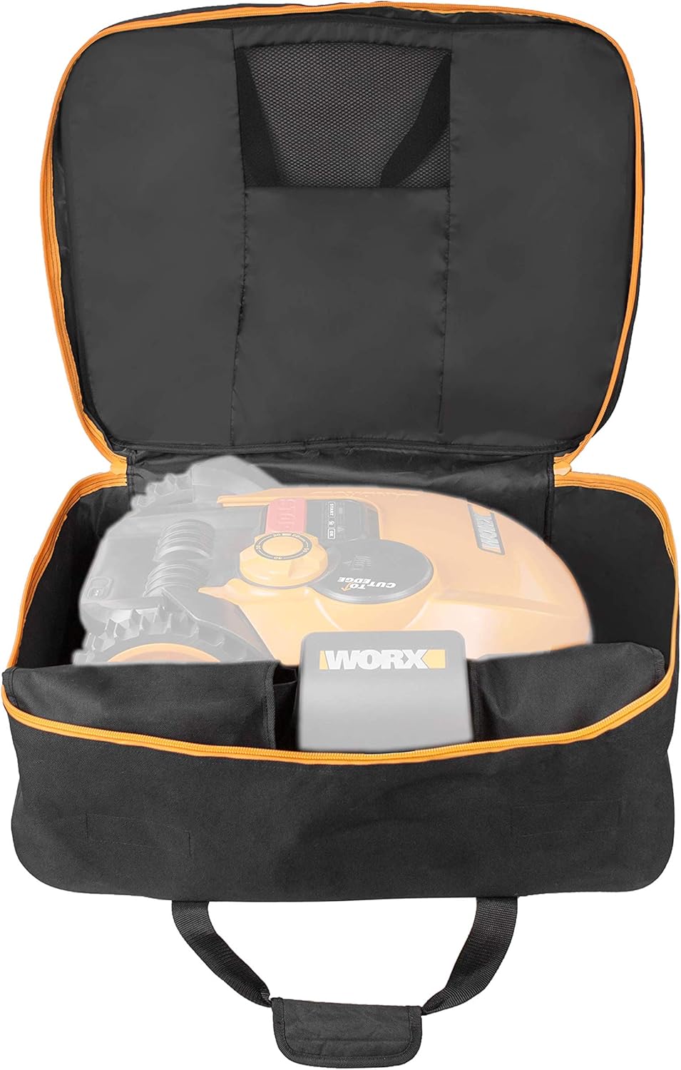 WORX WG743E Akku-Rasenmäher 40V – Profi Rasenmäher & WA0197 Landroid Aufbewahrungstasche – ideal für