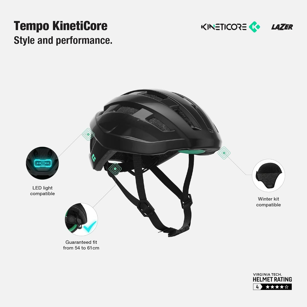 LAZER Unisex-Adult Casco Tempo KC Marke, Mehrfarbig, One Size