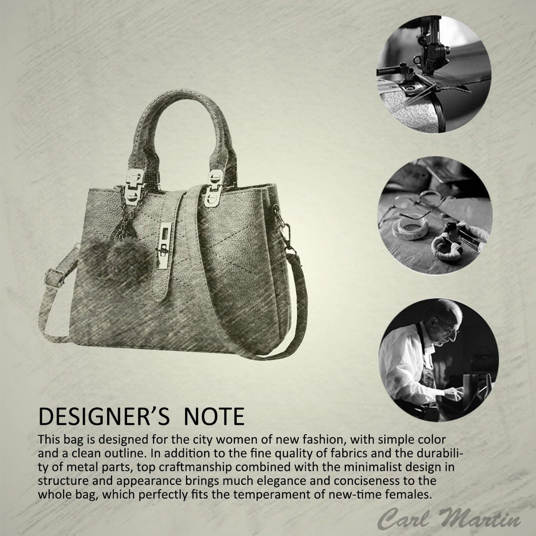NICOLE &amp; DORIS Damen-Handtaschen, Schultertasche, Umhängetasche, für Damen, modisch, Retro, Handtasc