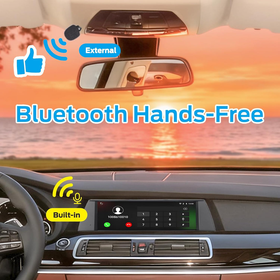 Fast Boot Linux Autoradio kompatibel mit BMW 5GT-Reihe F07 (2010-2012) CIC iDrive Upgrade | Bluetoot