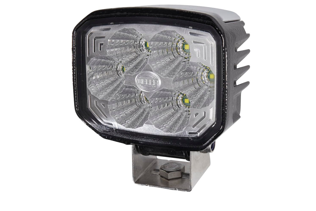 HELLA - LED-Arbeitsscheinwerfer - Power Beam 1500 - 12/24V - 1300lm - Anbau/geschraubt - stehend/sch
