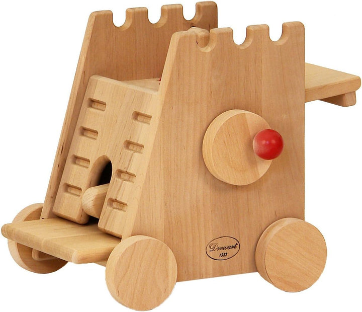 Erst-Holz 931 1101 Belagerungsturm für Drewart Ritterburg Burg nachhaltiges Holzspielzeug ...