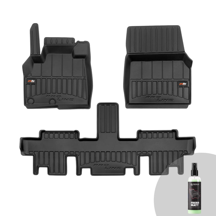 FROGUM ProLine 3D Gummimatten Exklusiven Auto Fussmatten Autofussmatten für Renault Espace IV 2002-2