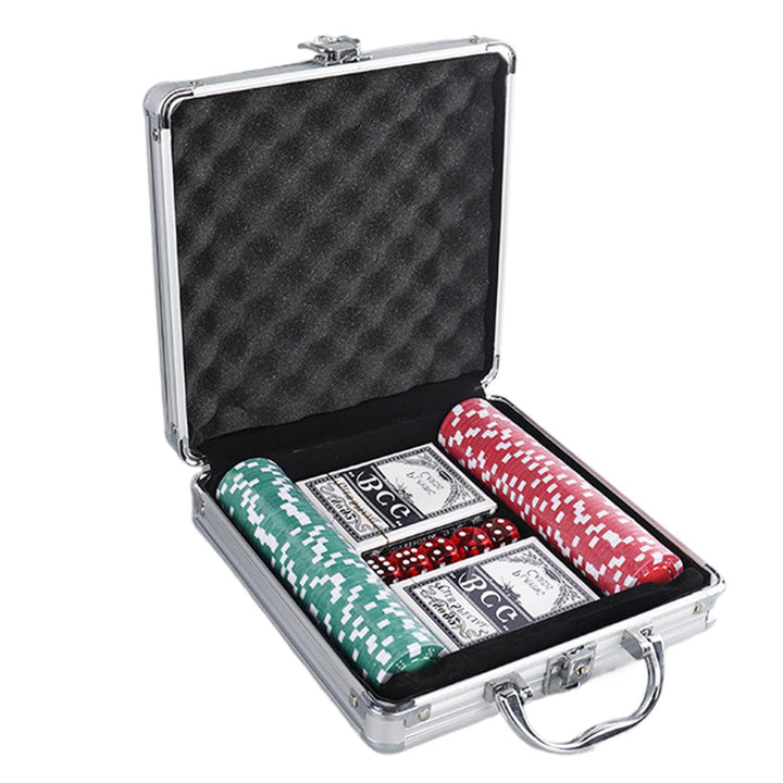Pokerchips-Set Mit Etui | Blackjack-Poker-Chips-Set | Pokerset Für Kartenclubs, Hochwertiges Pokerch
