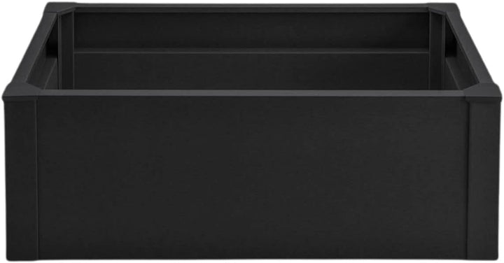 deinbeet Design-Hochbeet aus Aluminium-Metall, 100x60 cm und 100x100 cm, 8 Farben, Made in Germany (