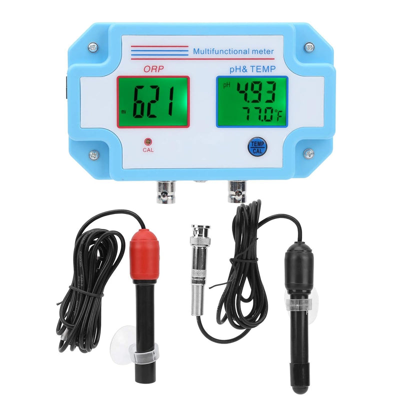 Wasserqualitätsprüfgerät, pH- / Redox- / Temperaturüberwachung mit Sonde, 1: 3-Digital-LCD-Multipara