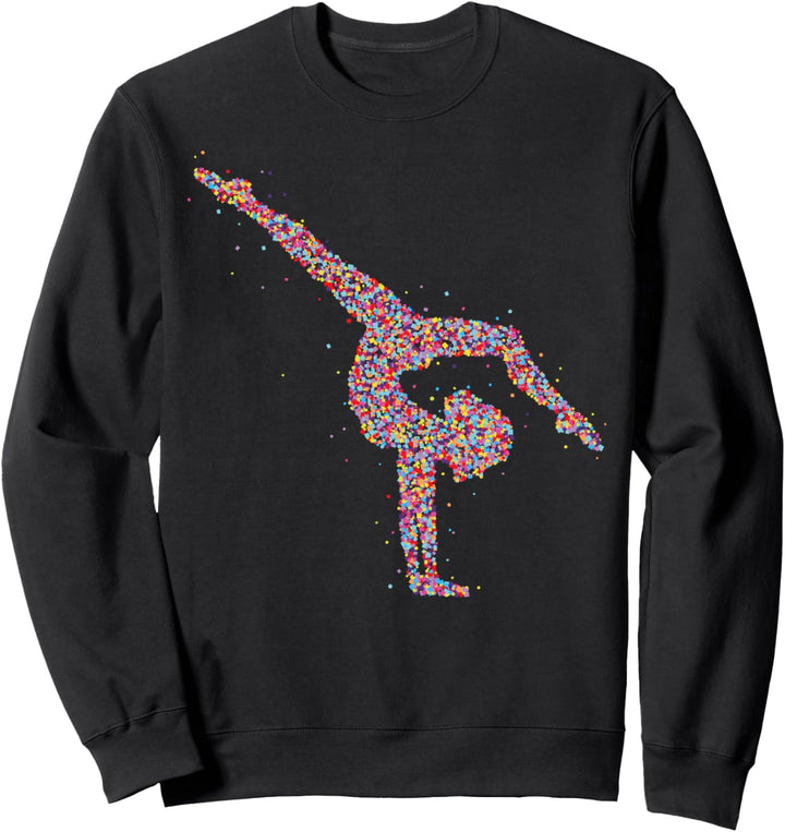 Turnen Gymnastik Turnerin Akrobatik Geschenkidee Sweatshirt
