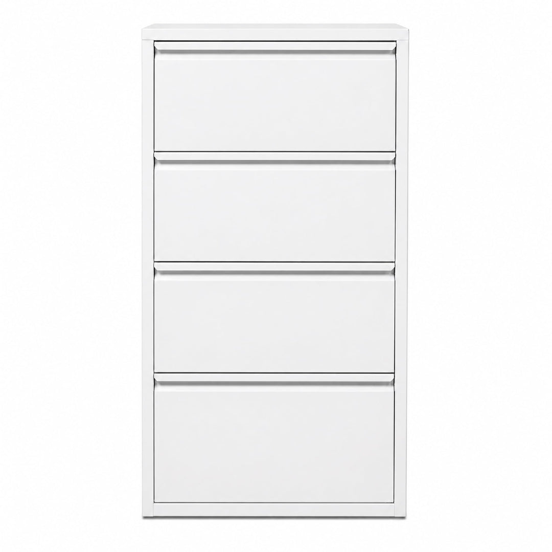Klapp-Schubladen-Schuhschrank, Aufbewahrungs-Organizer, freistehendes Schuhregal, Wandmontage, Keine