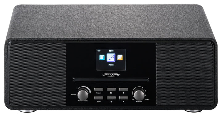Reflexion HRA19DAB DAB-Radio mit CD-Player und Radiowecker (UKW, DAB, DAB+, Bluetooth, AUX-Eingang,