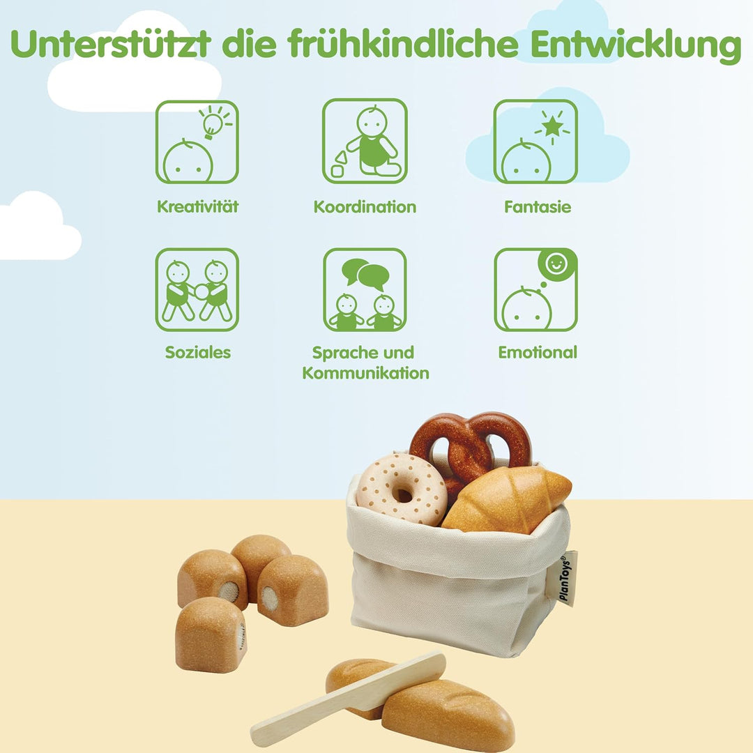 PLAN TOYS Mon Panier Boulanger