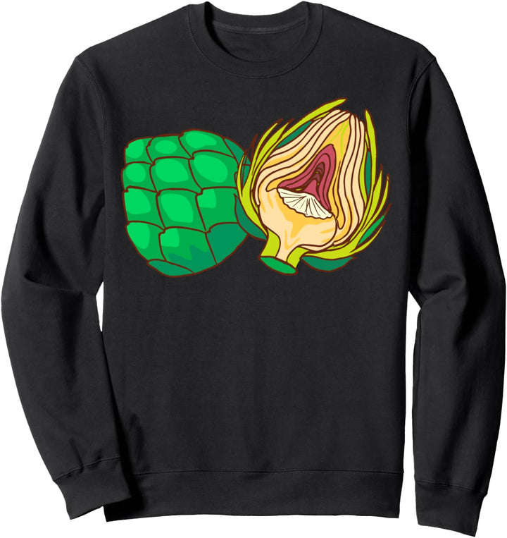 Artischocke Gemüse Vegan Vegetarisch Veganer Vegetarier Sweatshirt
