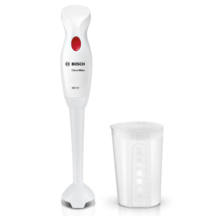 Bosch Stabmixer CleverMixx MSM14000, Abnehmbarer Mixfuss, Ergonomischer Griff, leichtes Gehäuse, 4-K