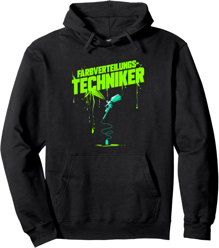 Farbverteilungstechniker Lackierer Autolackierer Geschenk Pullover Hoodie
