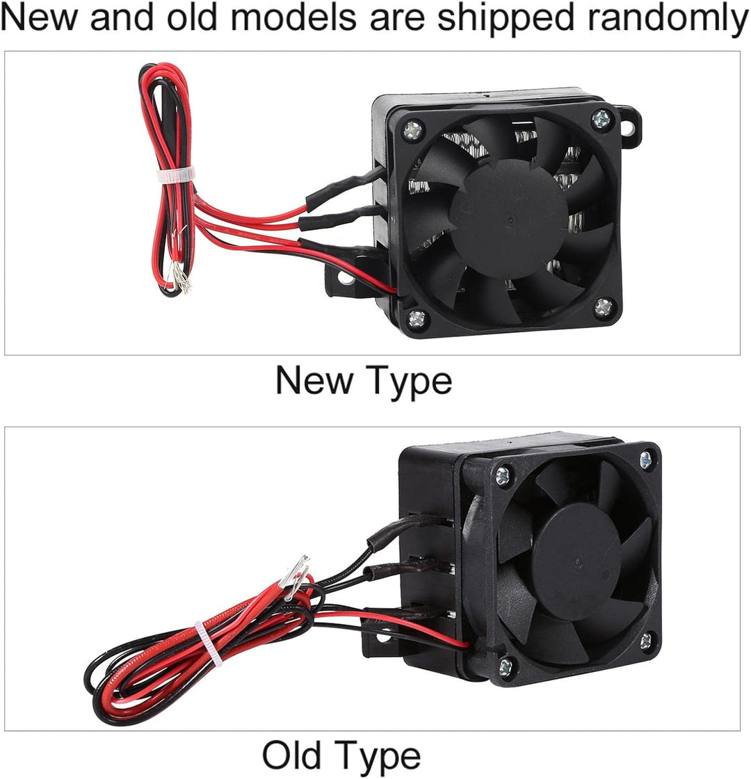Nikou PTC Heizung 12V 100W, Auto Heizlüfter Fan Lufterhitzer Konstante Temperatur Heizelement Energi