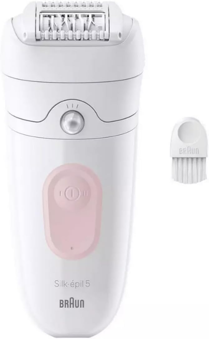 Braun Silk·épil 5, Epilierer nass &amp; trocken, einfache Haarentfernung, langanhaltende glatte Haut, 5-