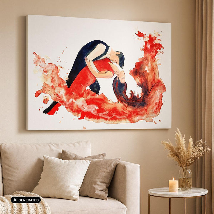 Bilder auf Leinwand Tanz Clubbing Aktivitäten Mädchen Leinwandbild 70x50cm Wandbilder Dekoration Woh