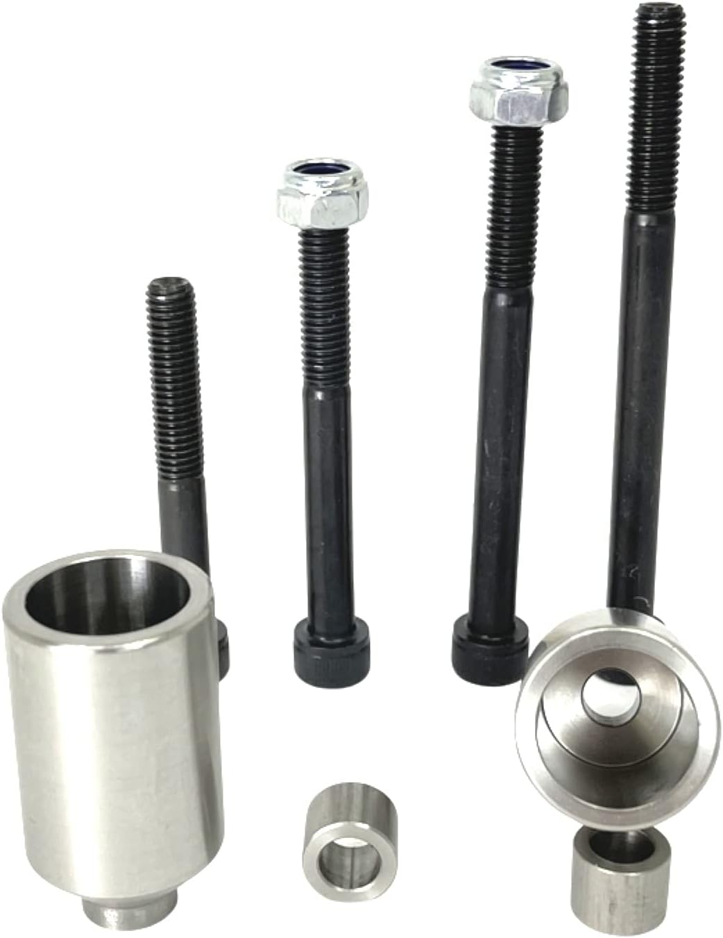 Anaquda SOLID Edelstahl PEGS V2-2er Set Stunt-Scooter Kinder Roller Grind Pegs Park Street Stangen +