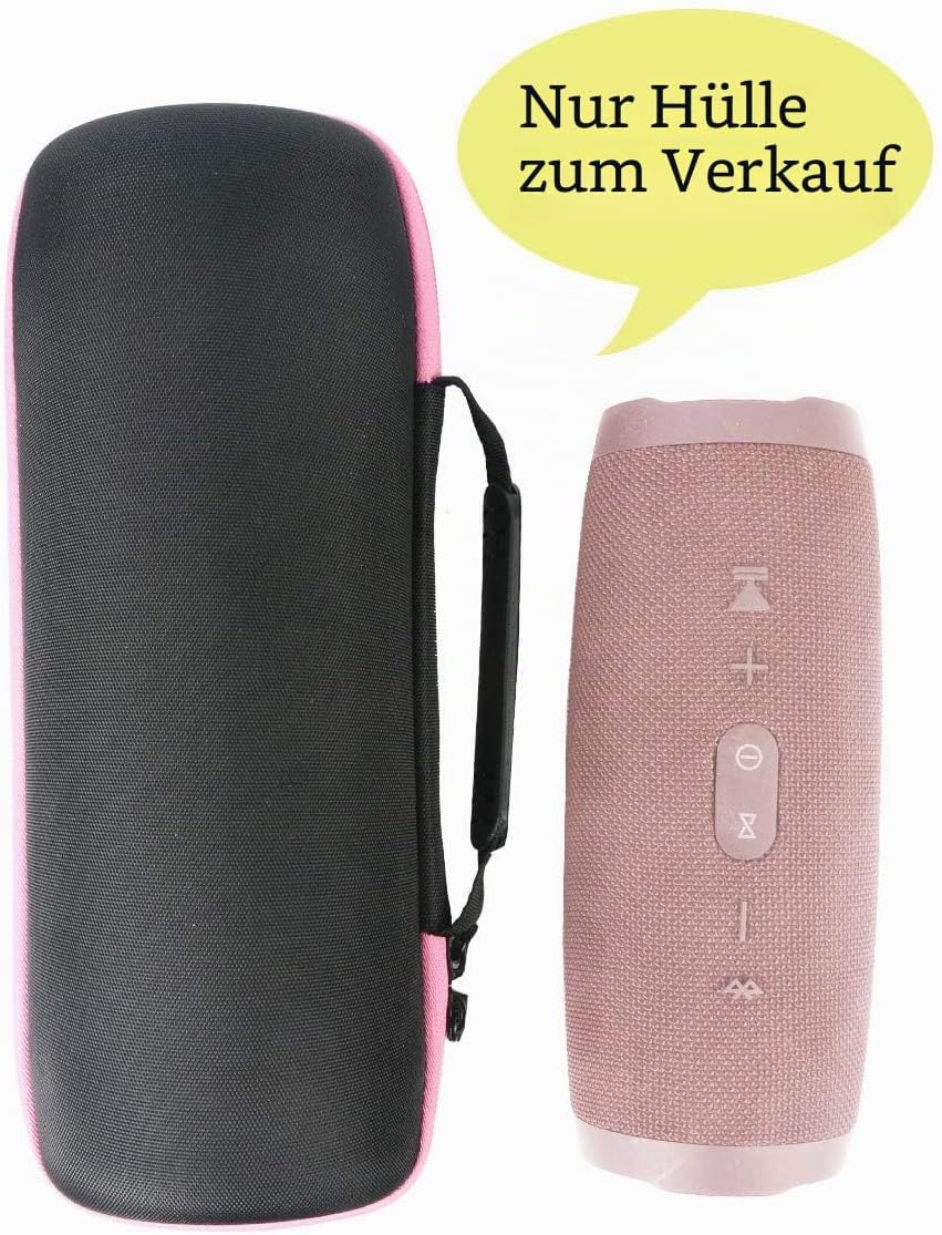 co2CREA Hart Reise Schutz Hülle Etui Tasche für JBL Charge 5 Charge 4 Tragbarer Bluetooth Lautsprech