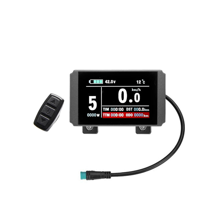 windmeile | Display KT-LCD8H, Tachoanzeige, LCD-Display, Beleuchtet, Multifunktional, E-Bike, Elektr