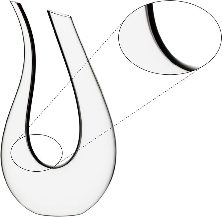 RIEDEL Black Tie Amadeo Dekanter Dekanter-Amadeo, Dekanter-Amadeo