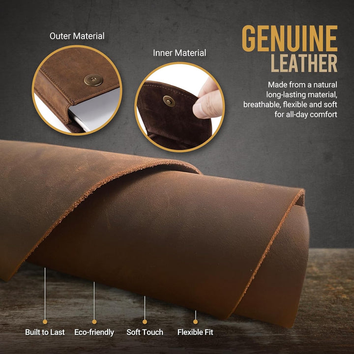 Hengwin Leder Handy Holster Fall Taille Gürtel Tasche für iPhone 17 Pro Max/16Plus iPhone 16 15 14 1