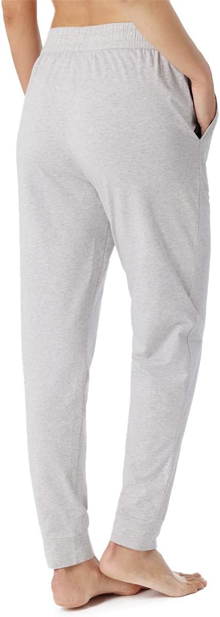 Schiesser Damen Schlafhose Lang Baumwolle-Mix + Relax Pyjamaunterteil 34 Grau-mel._179266, 34 Grau-m