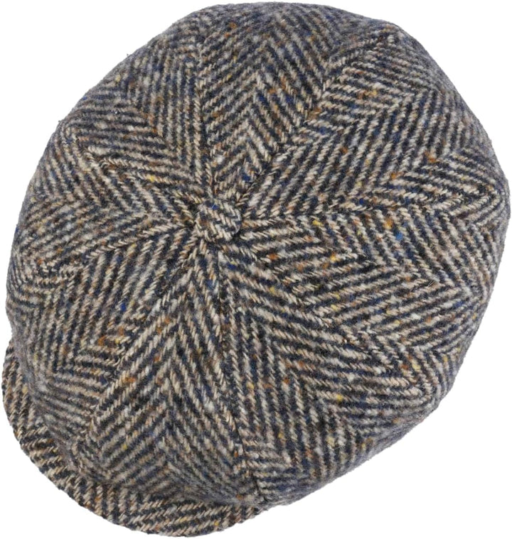 Stetson Hatteras Schildmütze Damen Herren 100% Schurwolle Flatcap mit Baumwollfutter Herbst Winter 5
