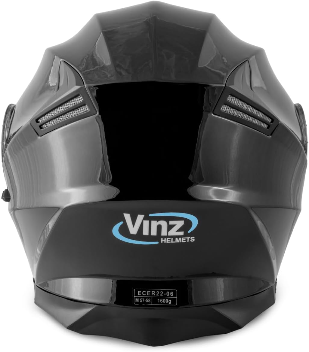 Santos Klapphelm mit Sonnenblende | ECE 22.06 & PINLOCK vorbereitet | Motorrad Helm Integralhelm | M