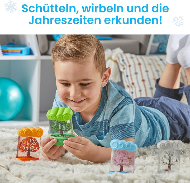 Learning Resources Entdecker-Röhren „Wechselnde Jahreszeiten“, Entdecker- und Wasserspielröhren, das