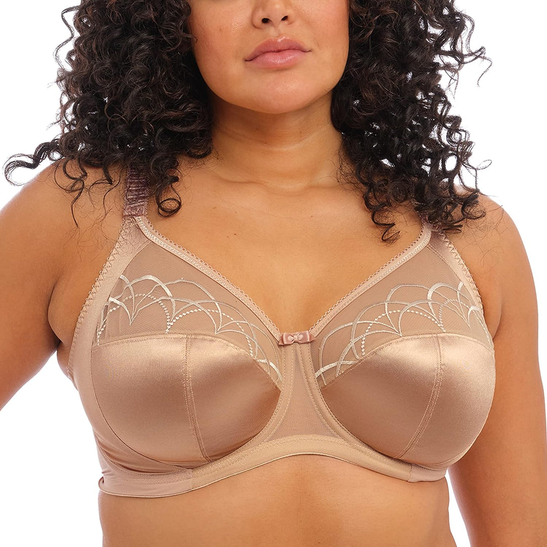 ELOMI Damen Cate Full Coverage Underwire Bra Vollschalen BH, Durchsichtig 80E Hazel, 80E Hazel