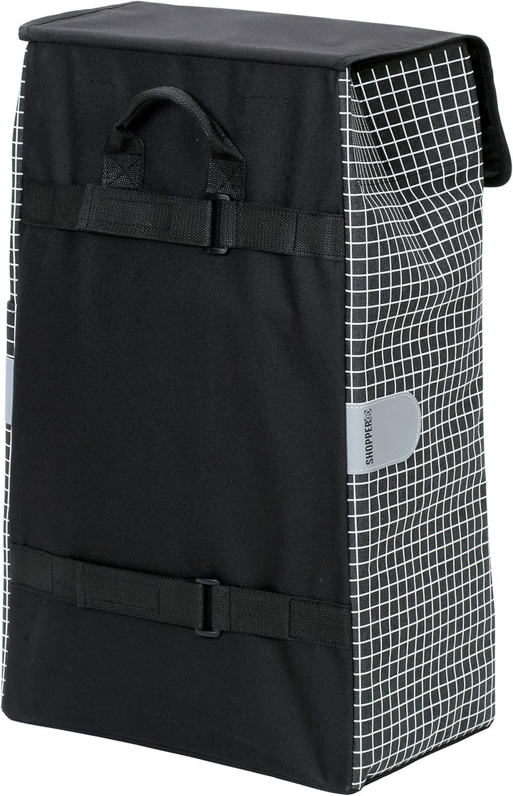 Andersen Einkaufstrolley Ersatztasche - 47 Liter - Seiten- & Fronttasche - extra Innenfach - wassera