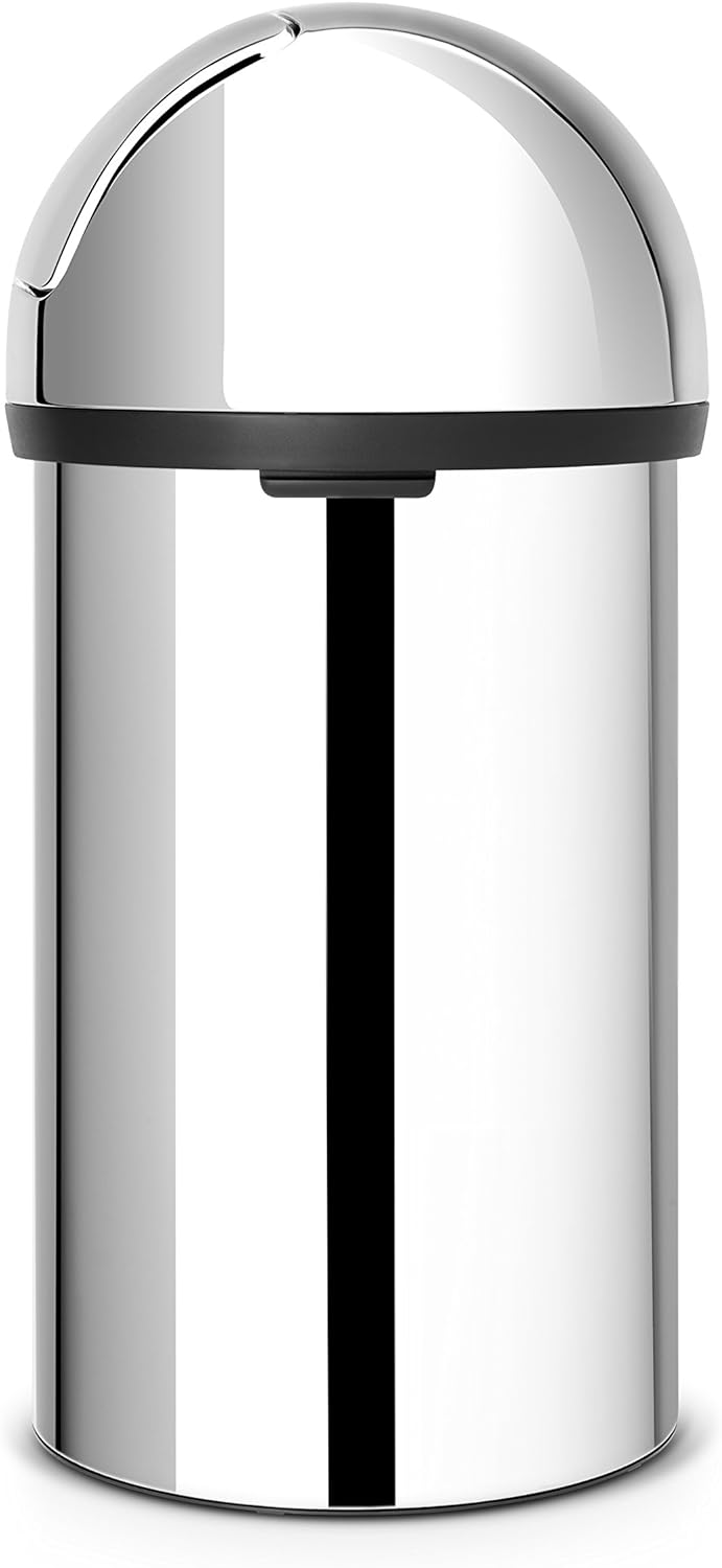 Push Bin 60 L/Brilliant Steel chrom, chrom
