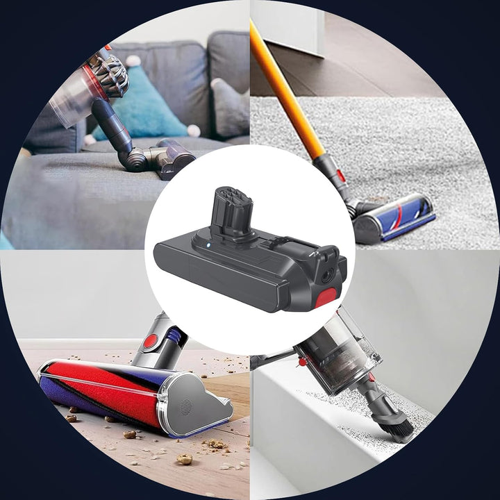 Homesuit Akku Kompatibel mit Dyson V12, 25.2V 3900mAh Ersatz Batterien for SV20 SV26 SV30 SV34 SV35