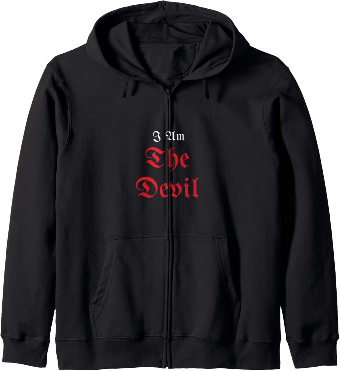 Lustiges Kostüm Halloween Ich bin der Teufel Lazy Easy Last Kapuzenjacke
