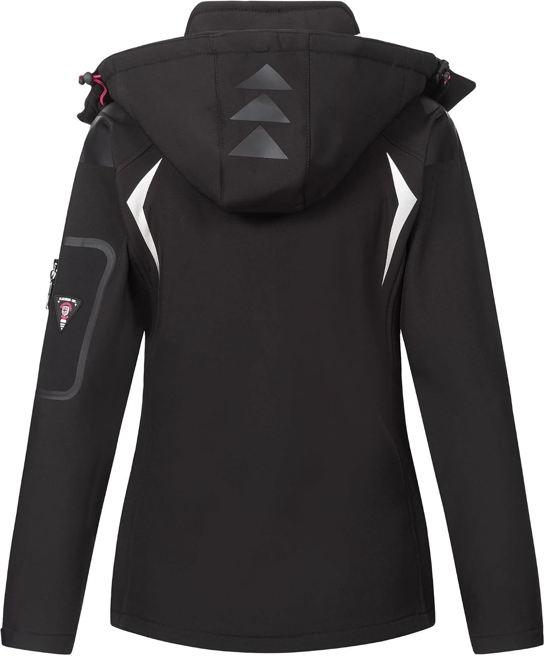 Geographical Norway Damen Softshell Funktions Outdoor Regen Jacke IMS Edition Sport wasserabweisend
